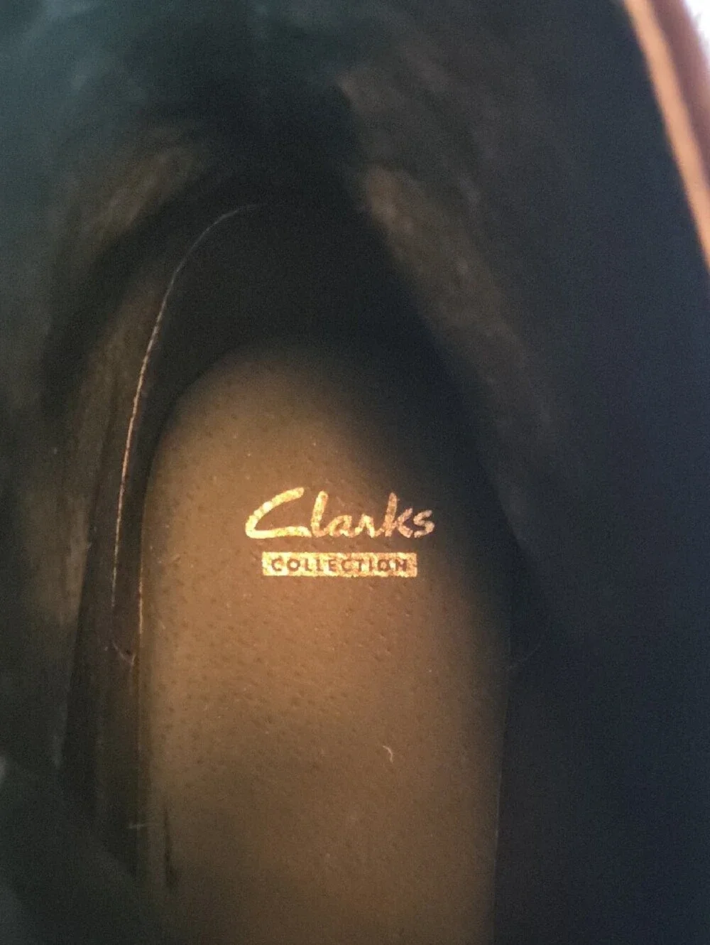 Clarks Men's Brown Leather Chukka Wingtip Boots